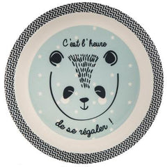 Dječji set za jelo - Panda (zdjelica, tanjurić, žlica,vilica, čaša)