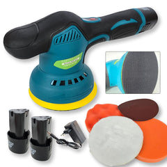 12V aku ekscentrična polirka i brusilica G266 - Mediteran Shop