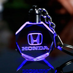 3D LED Kristalni Privjesak za Ključeve – HONDA (EXCLUSIVE)