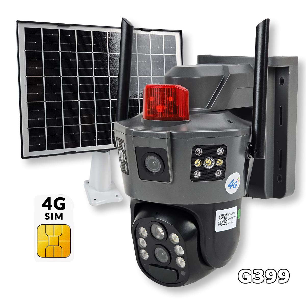4G Solarna kamera G399 - Mediteran Shop