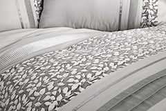 Satenska posteljina Raul Grey