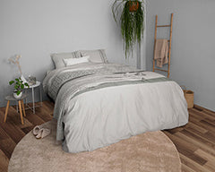 Satenska posteljina Raul Grey