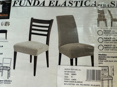 Set od 2 elastične navlake za stolice – Glamour Linen